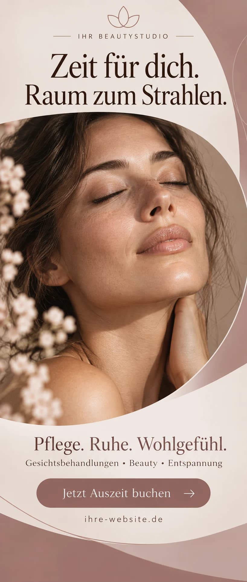 Zeit für dich. Raum zum Strahlen. – Designentwurf für Beauty